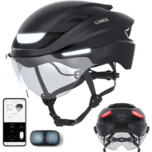 Hignconcerned Smart Bike Helmet With Front And Rear Leds