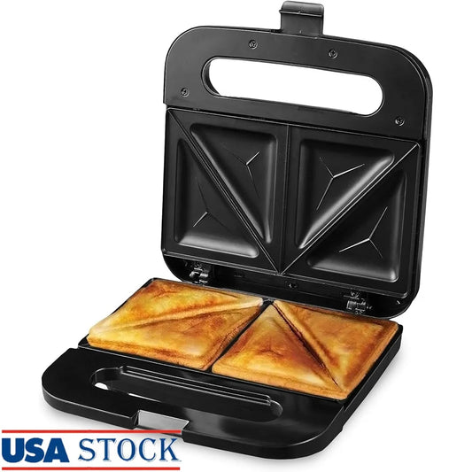 XMSJ Electric Sandwich Maker With Nonstick Plates Clean