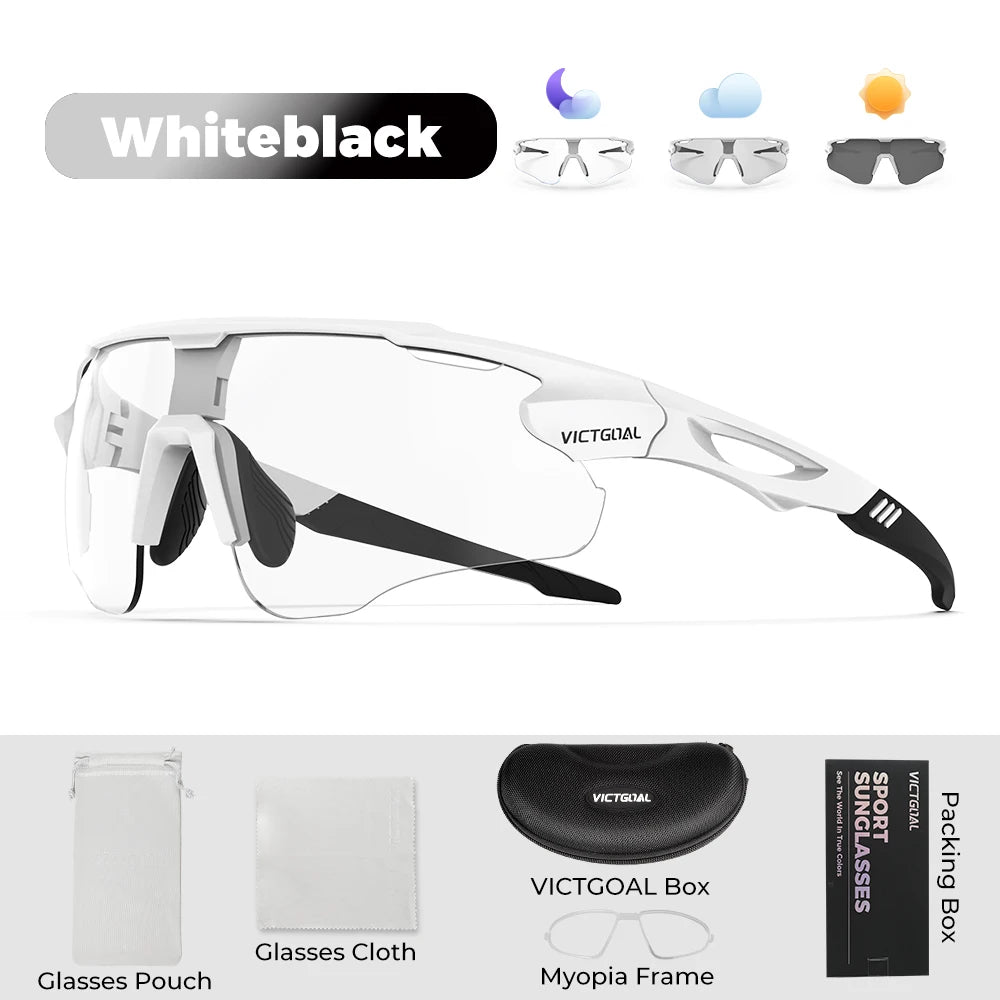 VICTGOAL Photochromic Sports Sunglasses Unisex UV400