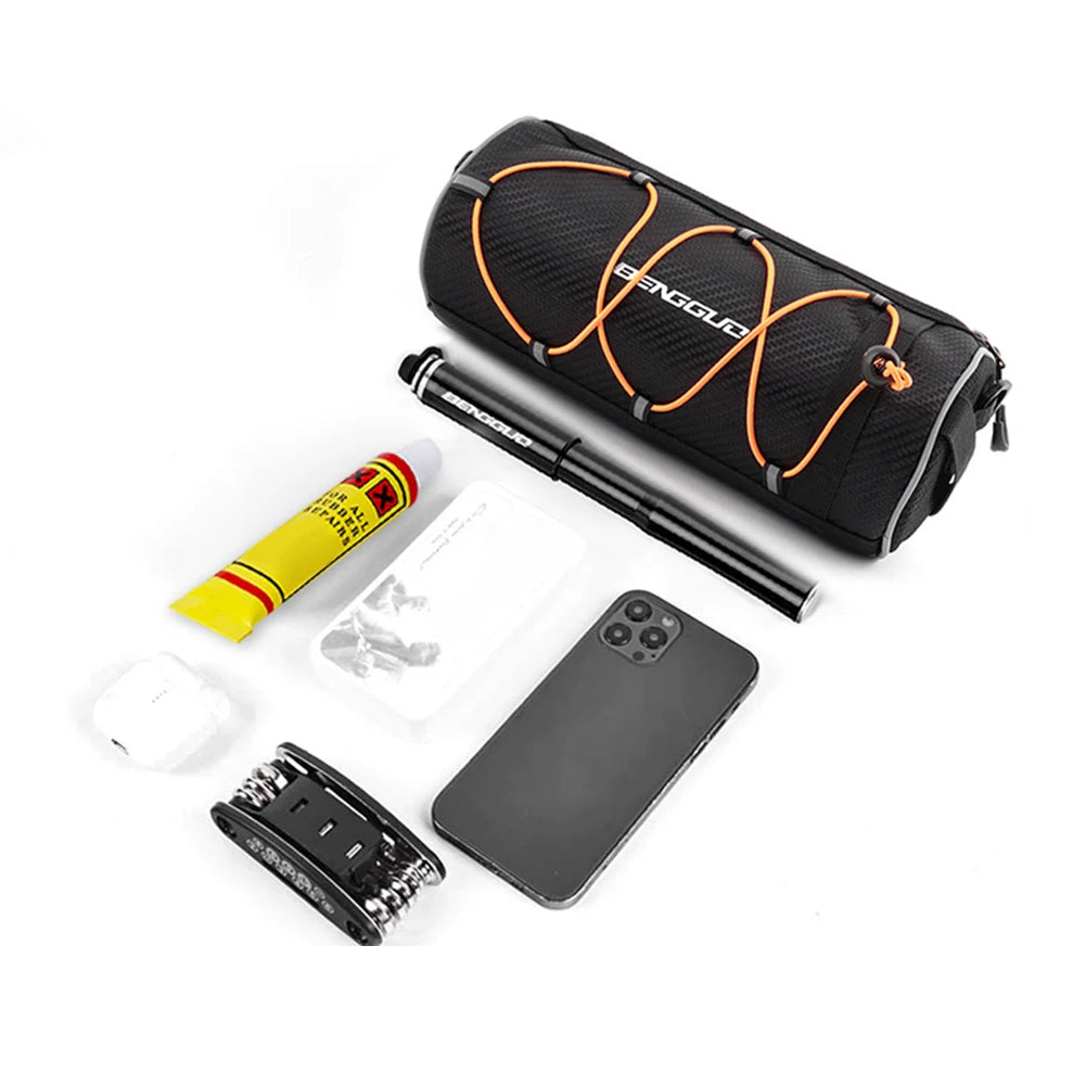 APWIKOGER Bike Handlebar Bag Pannier Large Capacity