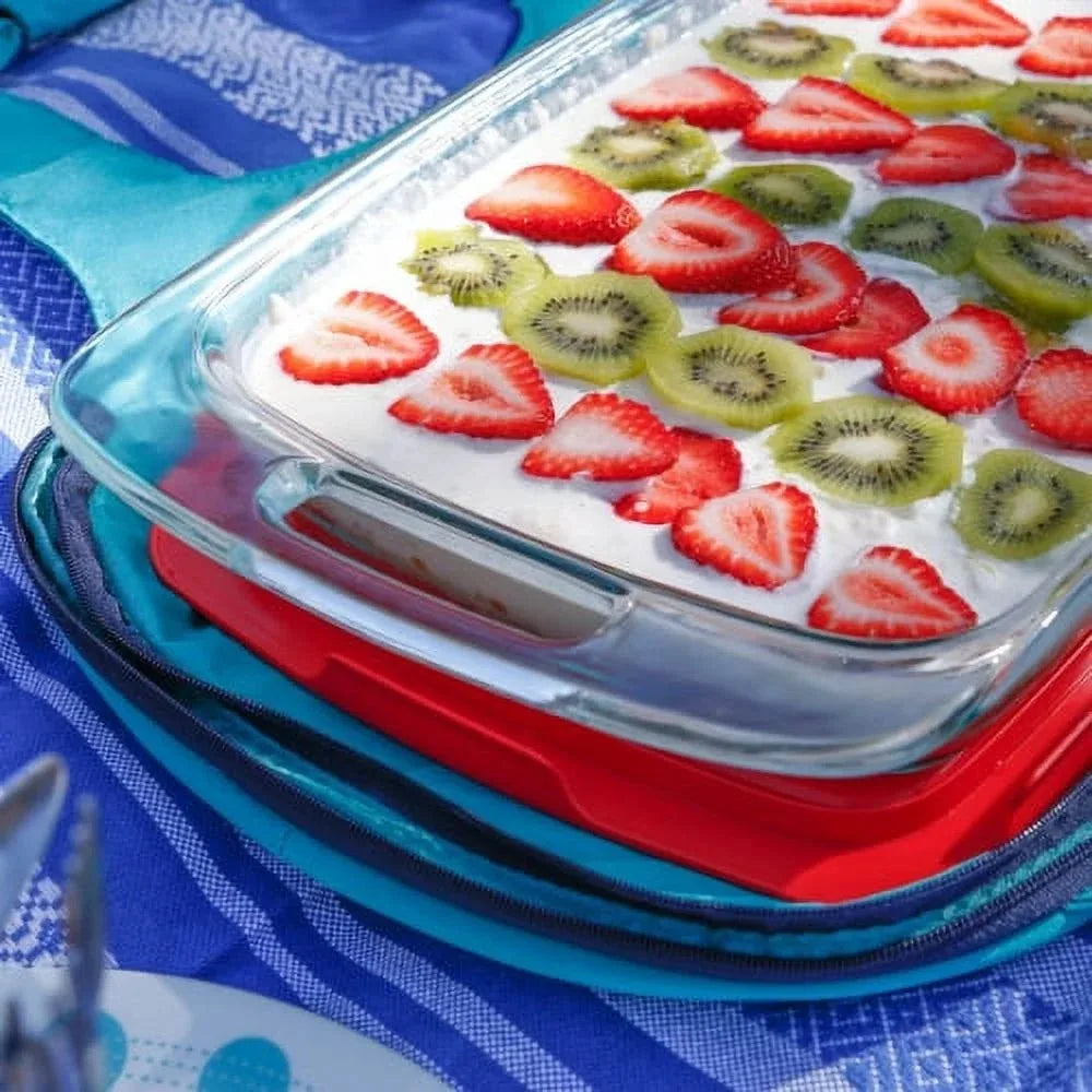 Hign-concerned 4 Piece Rectangular Glass Baking Dish Set