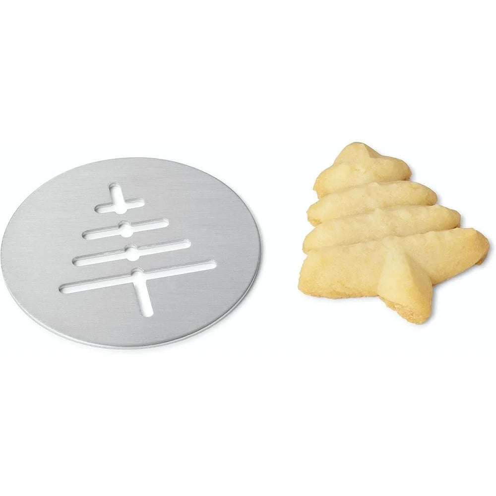 XMSJ Cookie Press Kit 14 Disks 6 Tips Dishwasher Safe