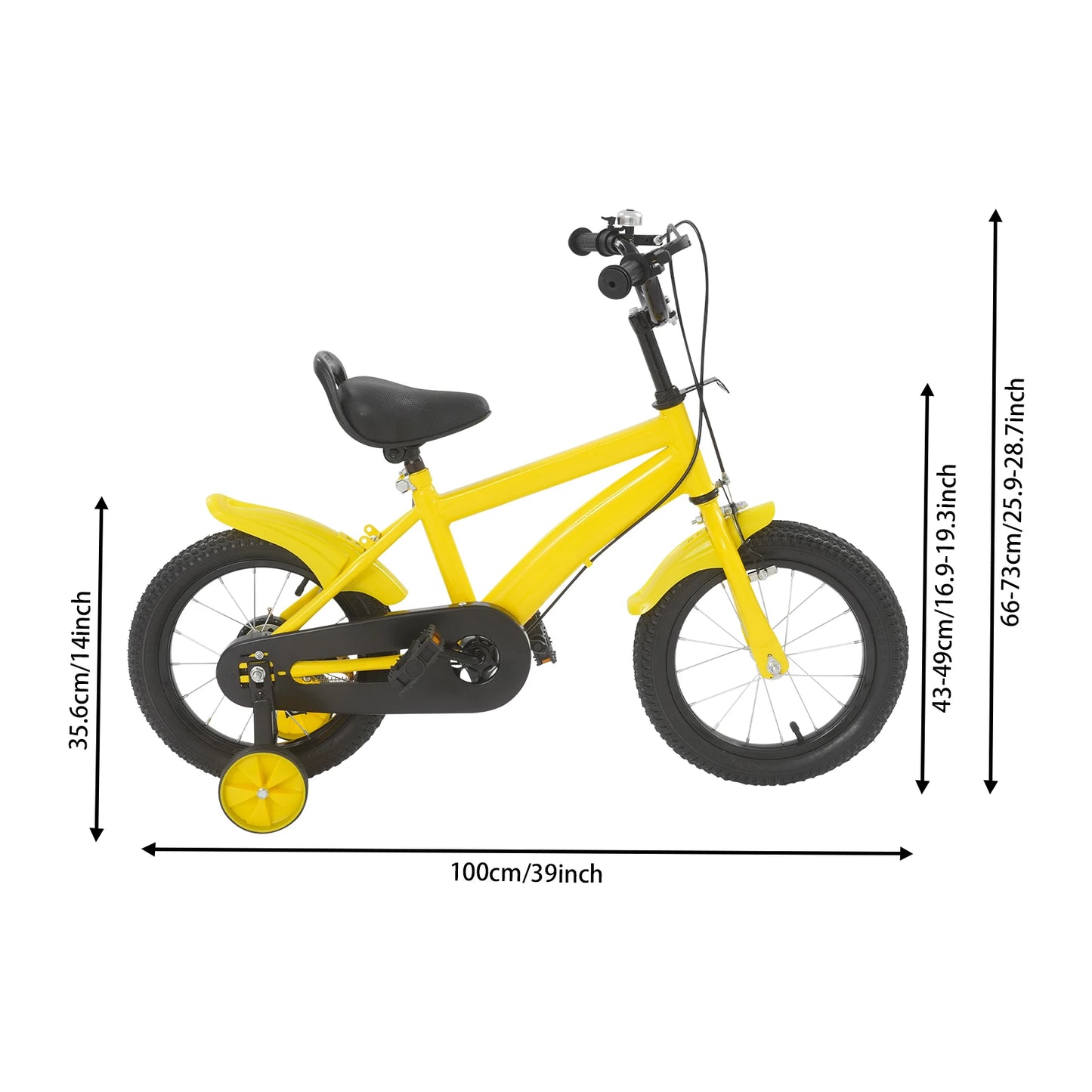 Fork Kids Bicycle Carbon Steel Frame For Beginners Trail