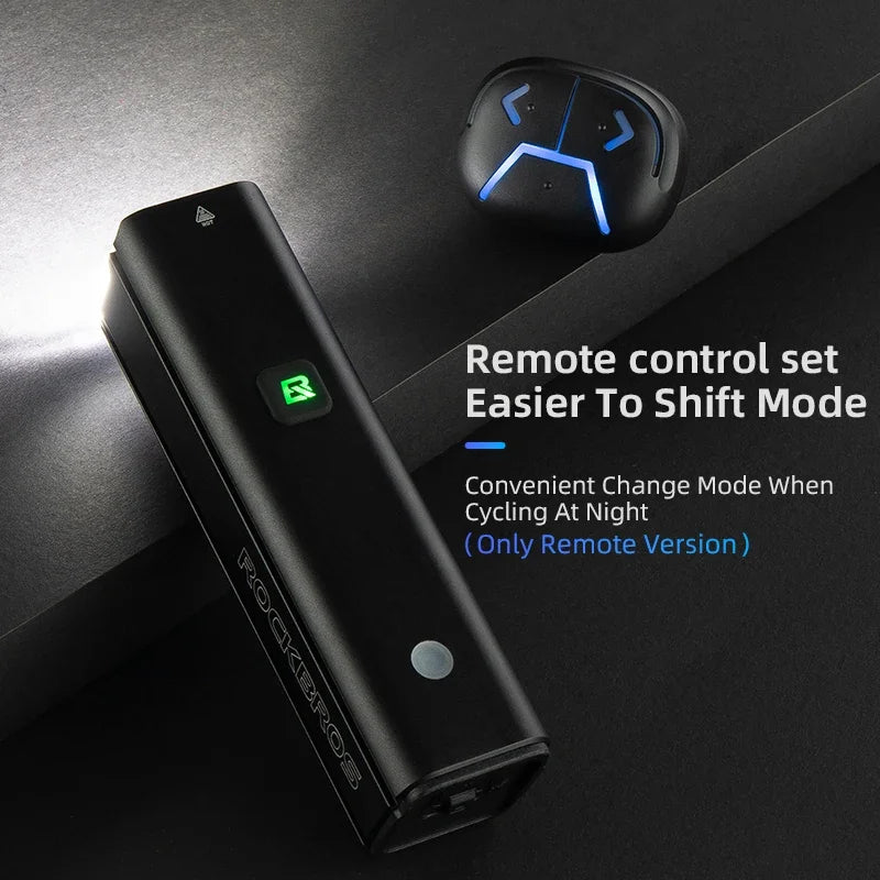 ROCKBROS 1500LM Bicycle Light With Smart Brightness Sensor