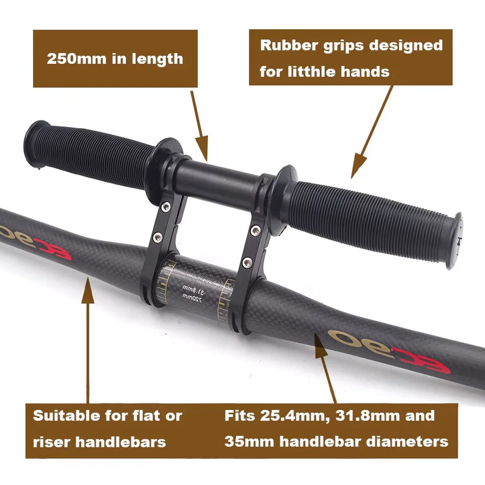 WALGUN Child Seat Handle For Front Frame Mount Bike Seat