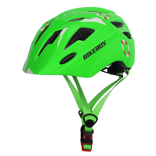 Kids Adjustable Cycling Helmet With Taillights For Balance