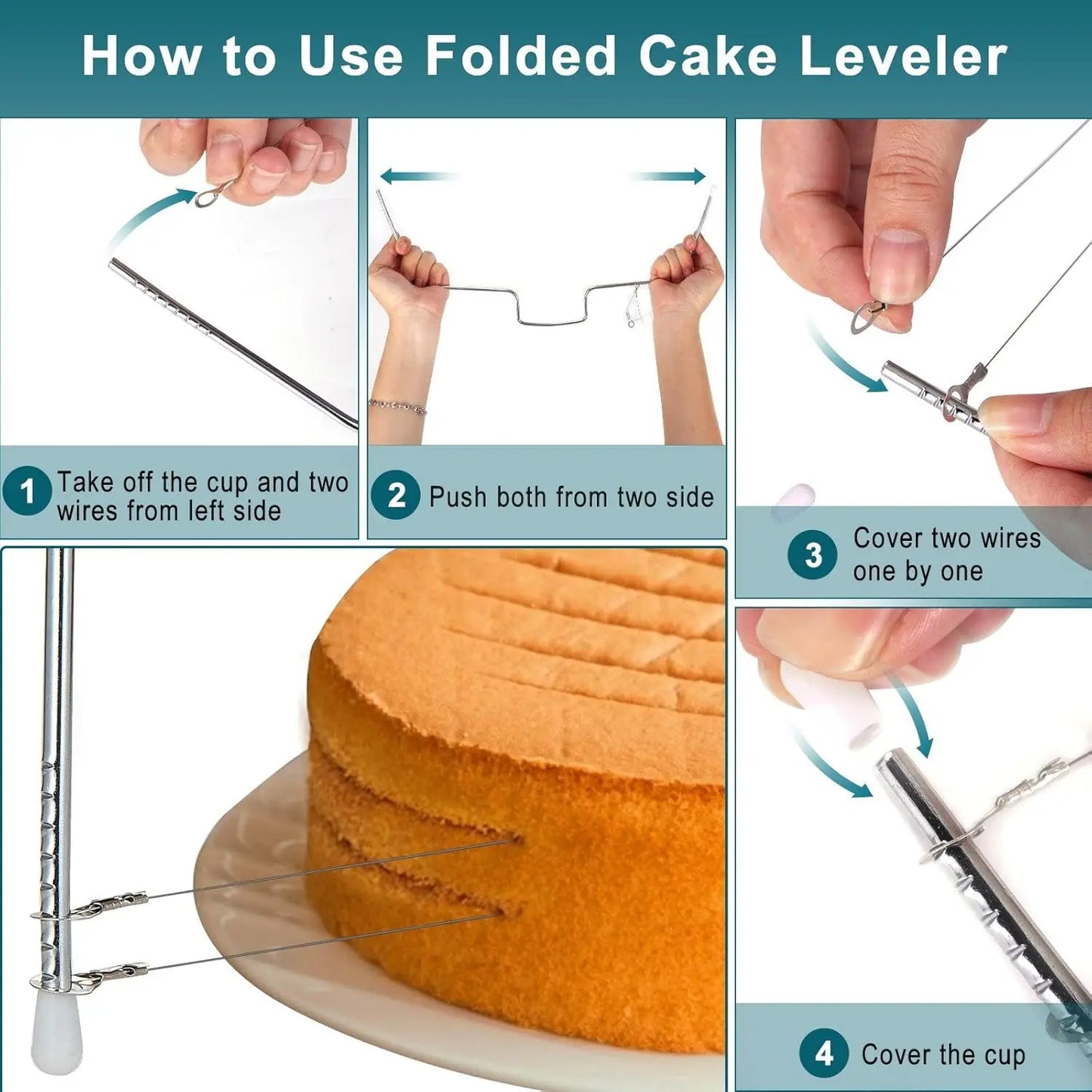Feature 206Pcs Cake Decorating Set With Icing Tools