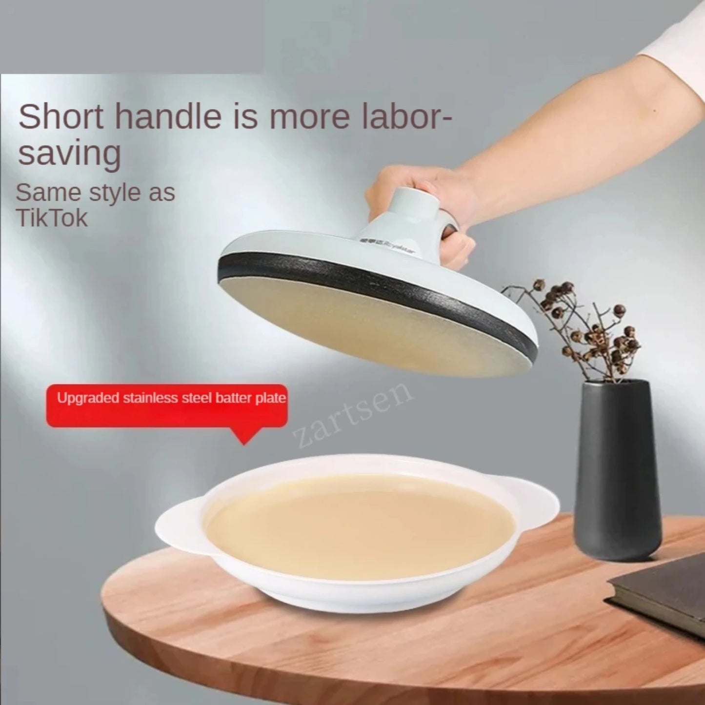 OIMG Automatic Nonstick Crepe Maker And Pancake Machine