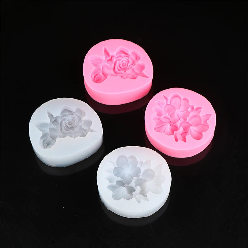 Cake Tools Flower Silicone Cake Mold Gardenia Plumeria