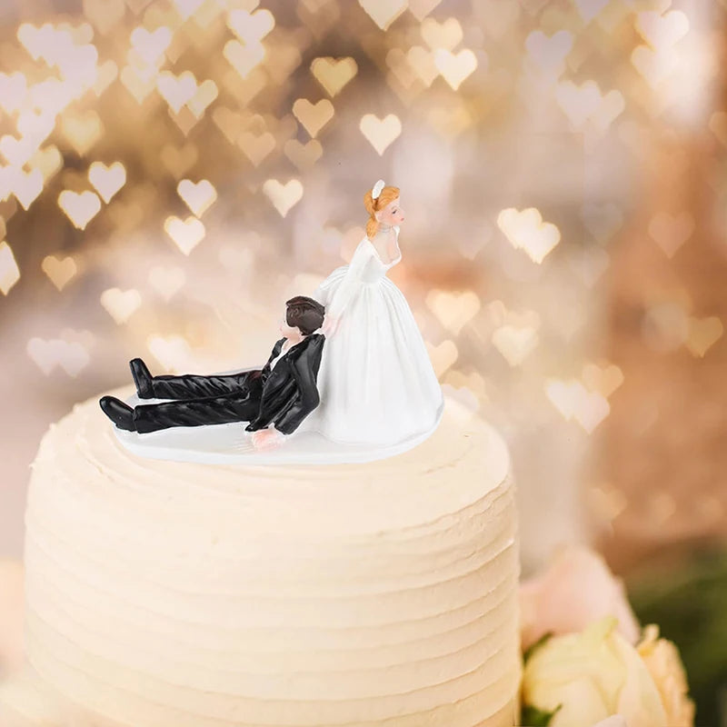 Zhejiang Hign Chemical Bride And Groom Wedding Cake Topper