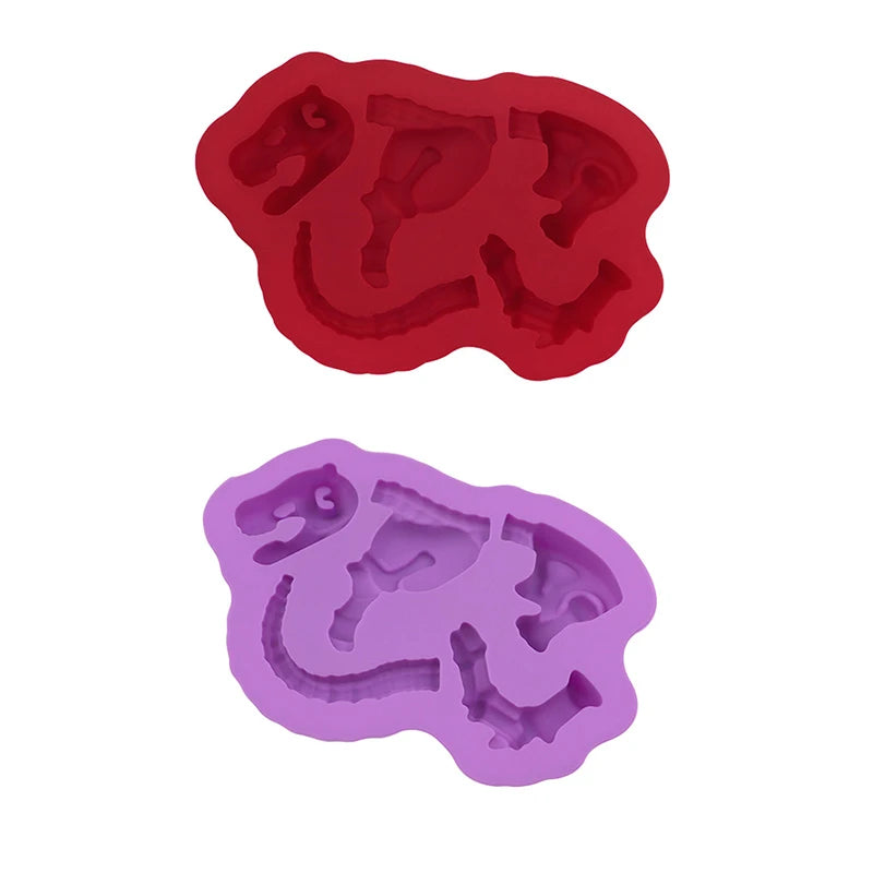 Cake Tools Dinosaur Chocolate Silicone Mold Dino Bones