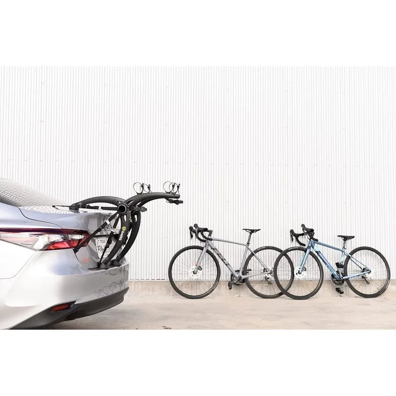 YTYIN Saris Bones Car Trunk Bike Rack For Two Bikes
