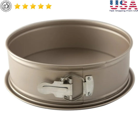 Nonstick Springform Cake Pan Carbon Steel With Leak Resistant Ring