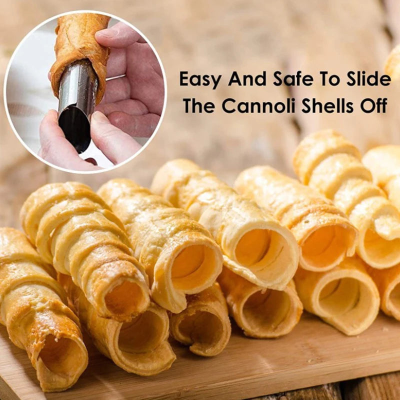 Cake Tools Stainless Pastry Cone Mould Set For Croissants