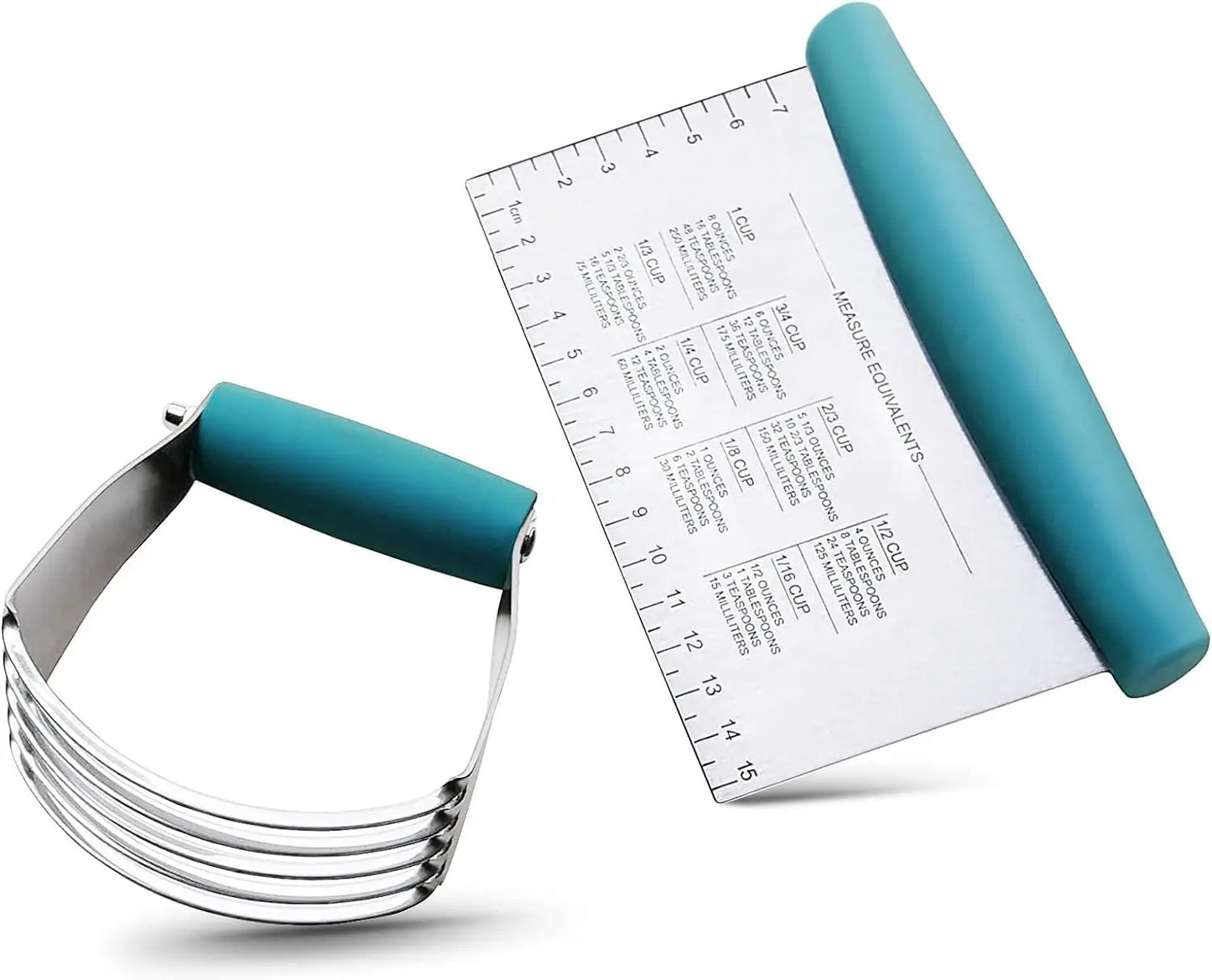 Hign-concerned Stainless Bench Scraper And Pastry Blender