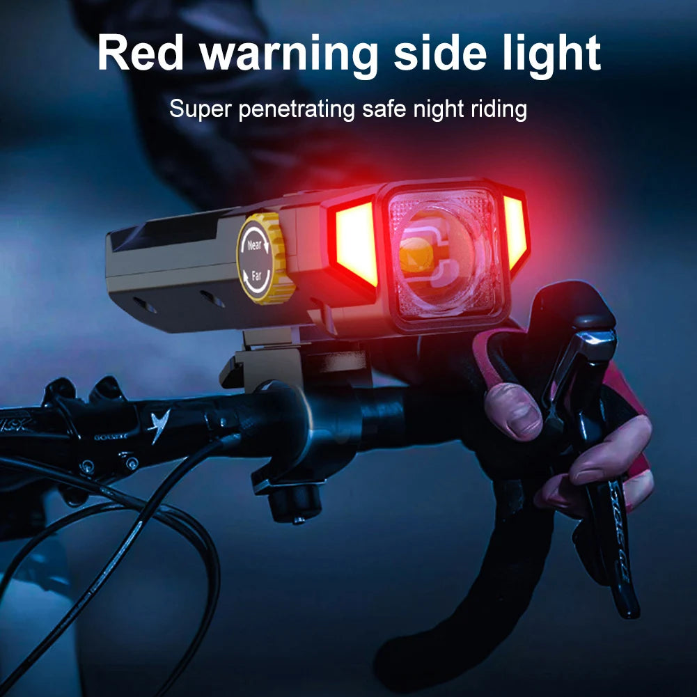 Hign-concerned Chemical Solar Bike Front Light USB Lamp
