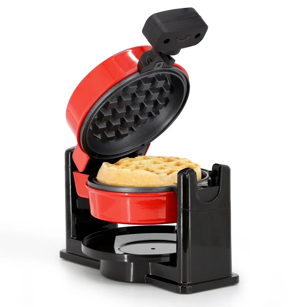 XMSJ Compact Nonstick Waffle Maker Cool Touch Kitchen