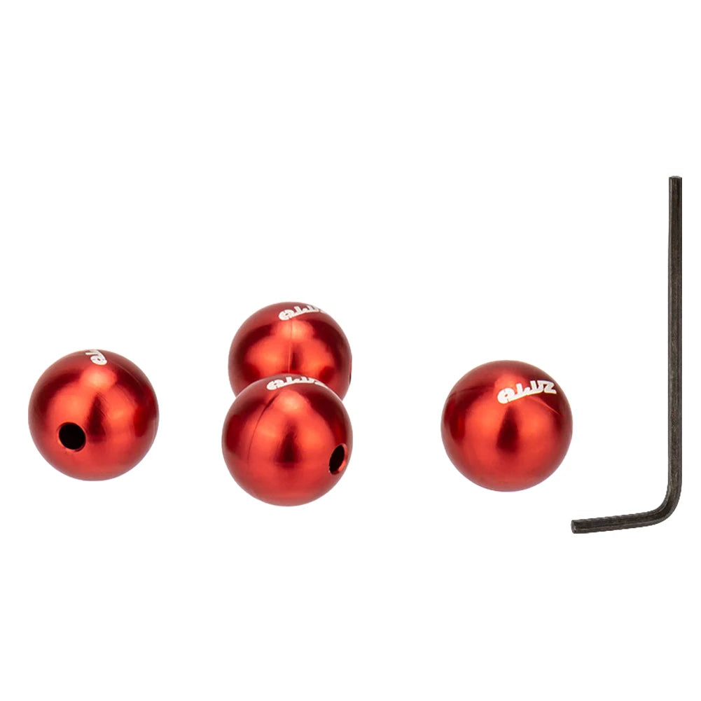 Sundick Bicycle Brake Cable Tips 4Pcs Shifter Caps Set