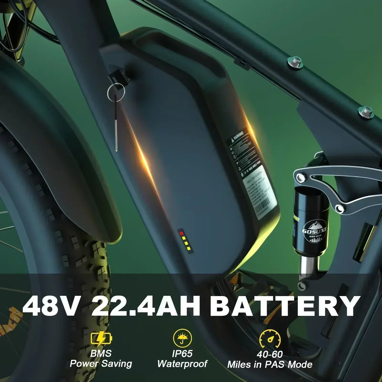 S1 2000W 48V Ebike Electric Bicycle With Hydraulic Brakes