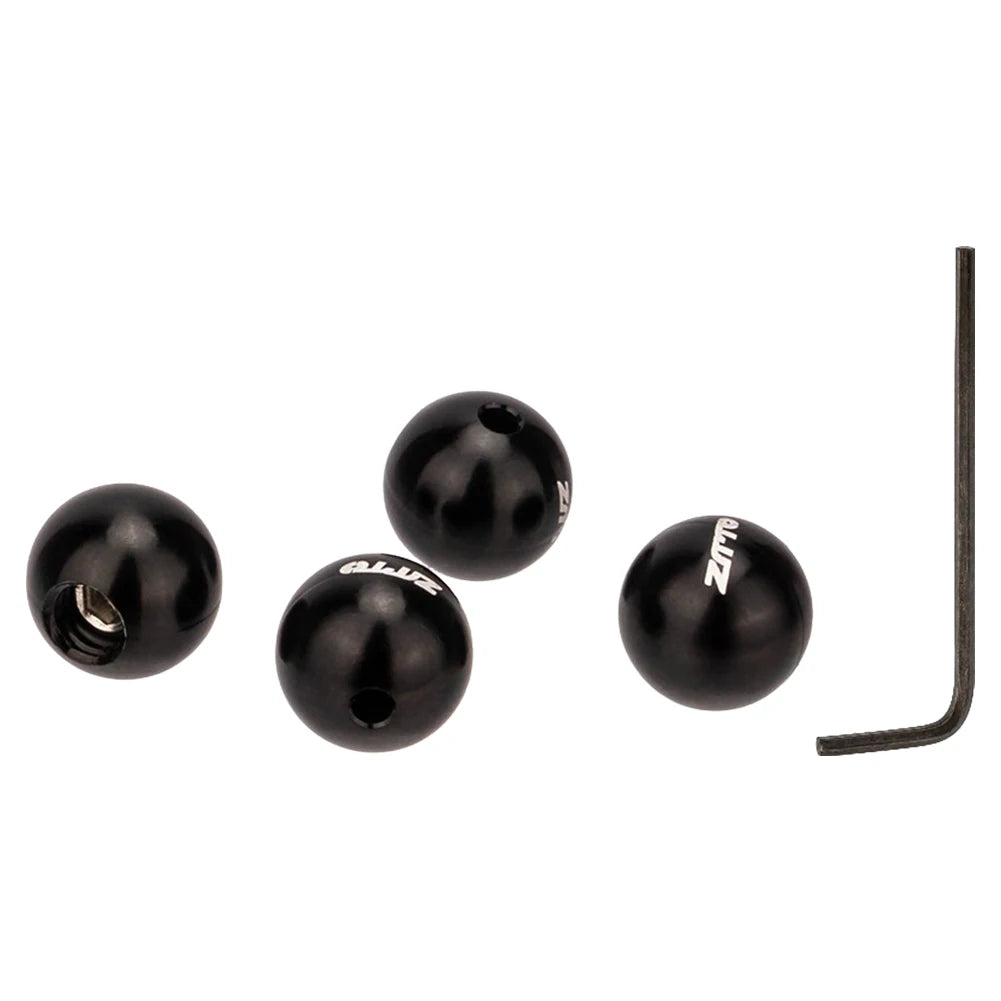 Sundick Bicycle Brake Cable Tips 4Pcs Shifter Caps Set