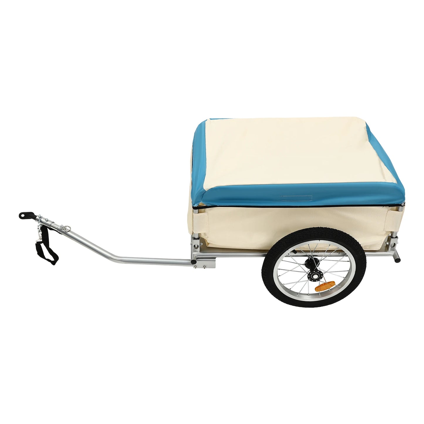 Hign-concerned Bicycle Trailer With Reflectors And Storage