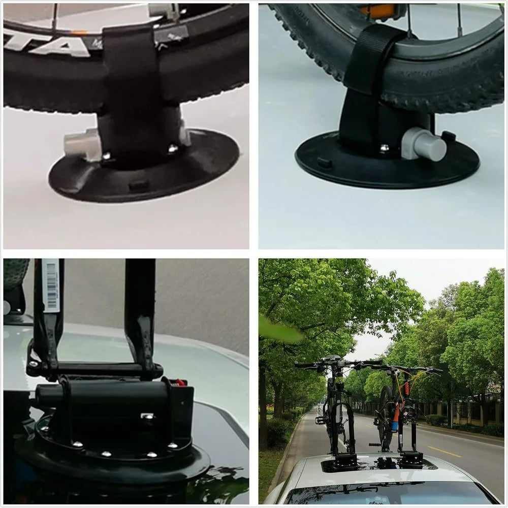 Hignconcerned Bike Roof Rack Suction Carrier Adapters