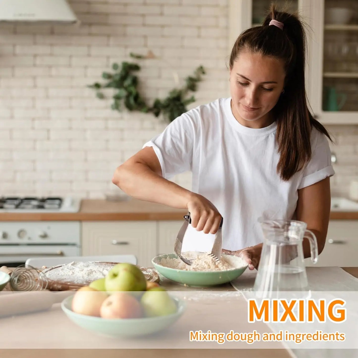 Hign Concerned Chemical Stainless Bench Scraper Blender Set