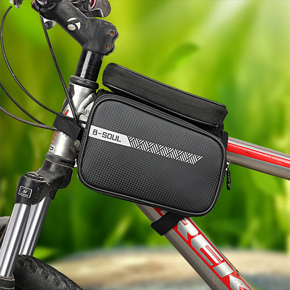 B Soul Bicycle Top Frame Bag Front Frame Carrier Pouch