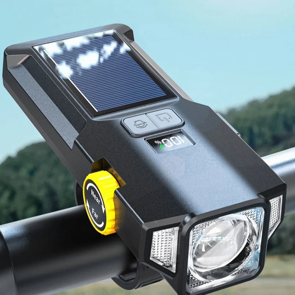 Hign-concerned Chemical Solar Bike Front Light USB Lamp