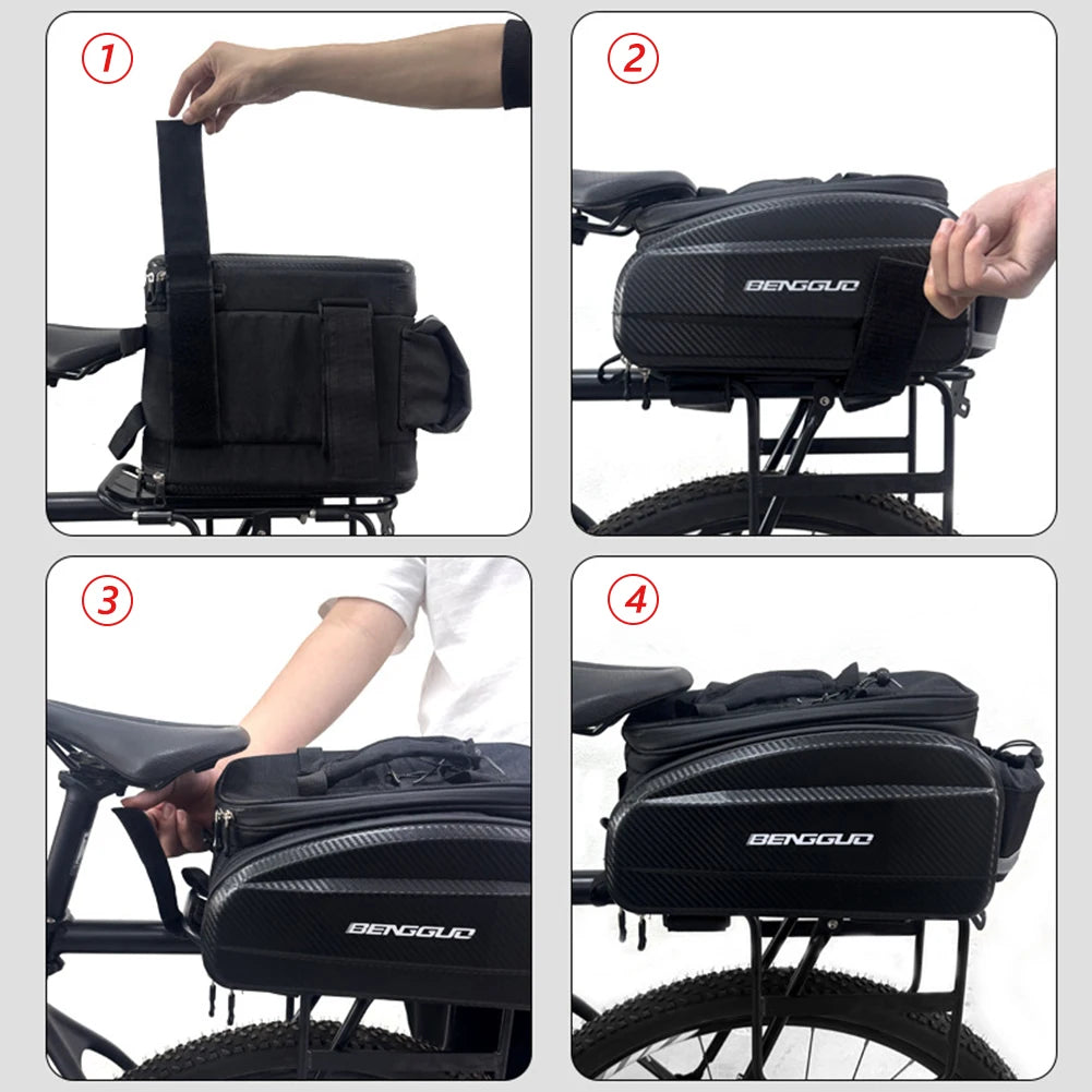 Hign Concerned Bicycle Rear Seat Bag Waterproof Pannier