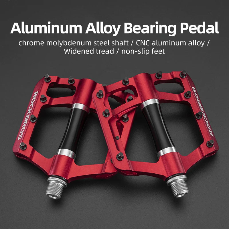 ROCKBROS Bicycle Pedals Sealed Bearing Aluminum Alloy Body