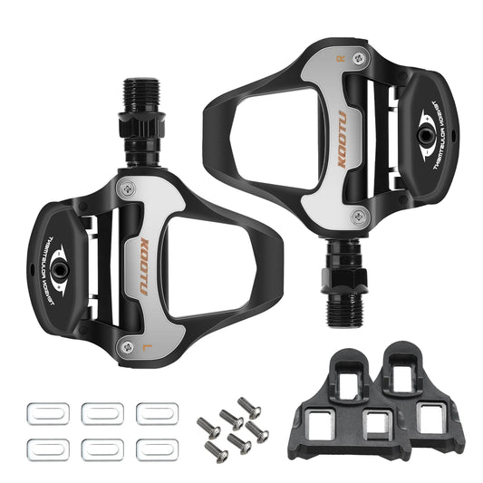 Road Bike Clipless Pedals With Sealed Bearings For Shimano