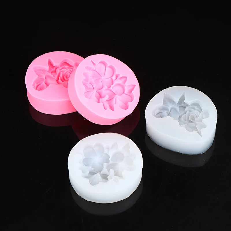 Cake Tools Flower Silicone Cake Mold Gardenia Plumeria