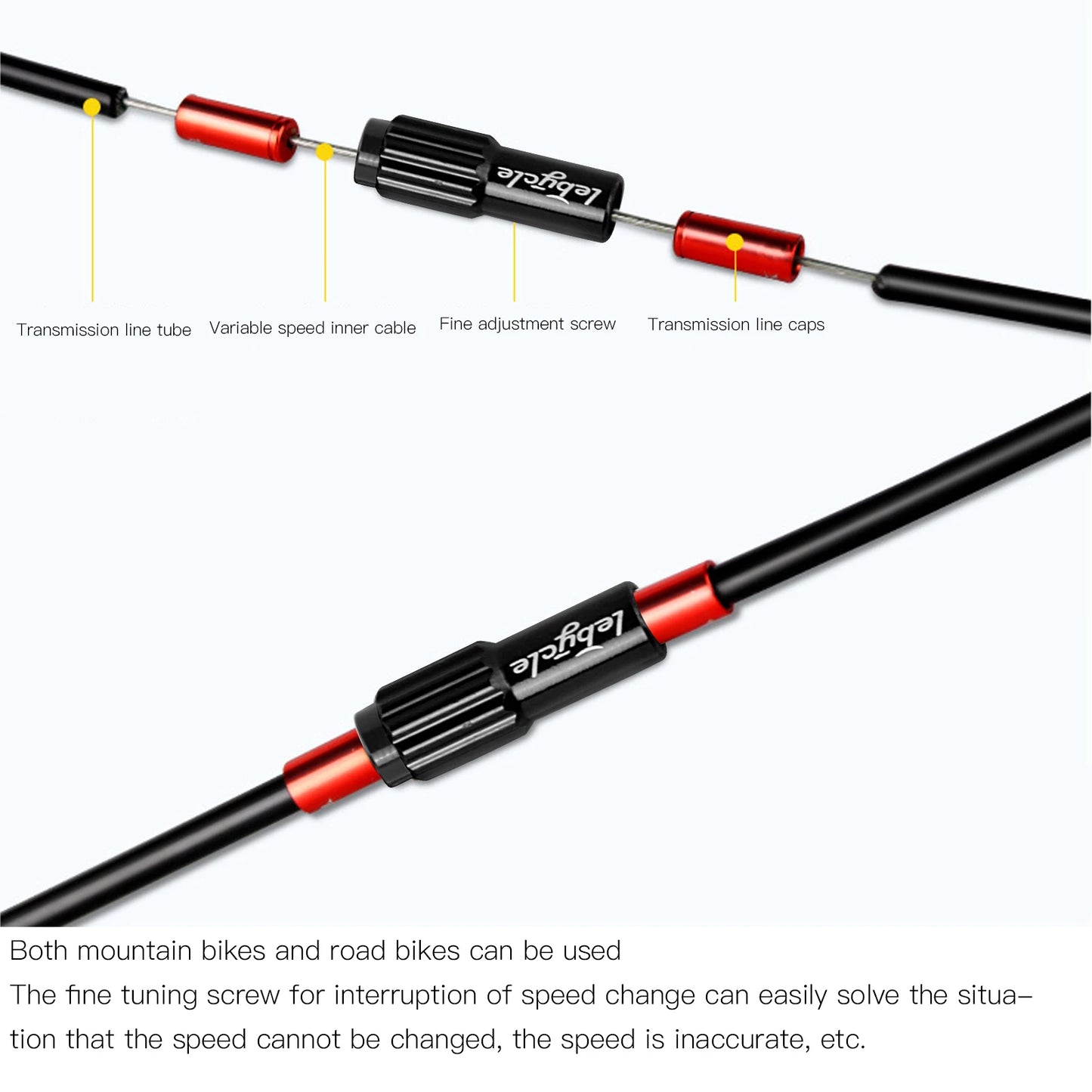 Hign Concerned Bicycle Cable Screws Aluminum Alloy Tuning Kit