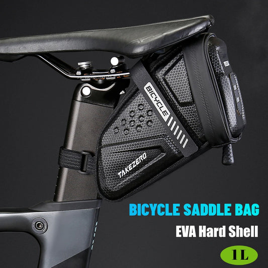 Function EVA Hard Shell Bicycle Saddle Bag MTB Road Bike
