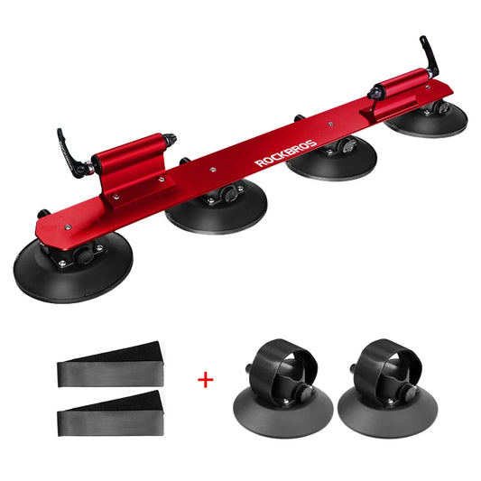 ROCKBROS Roof Bike Rack Carrier Suction Mount Quick Install