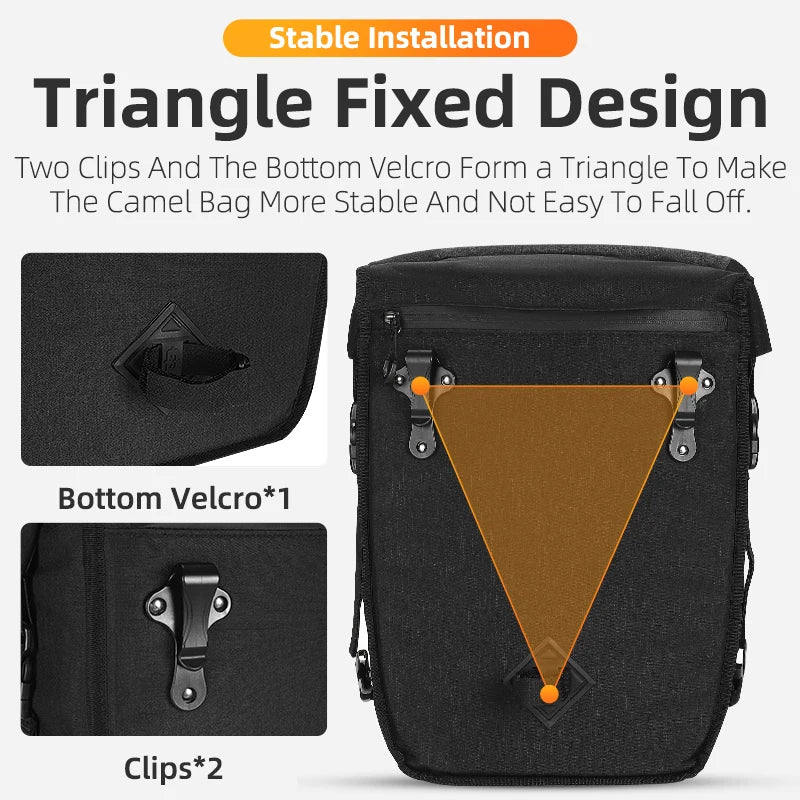 West Biking Pannier Bag Multifunctional Bike Carrier