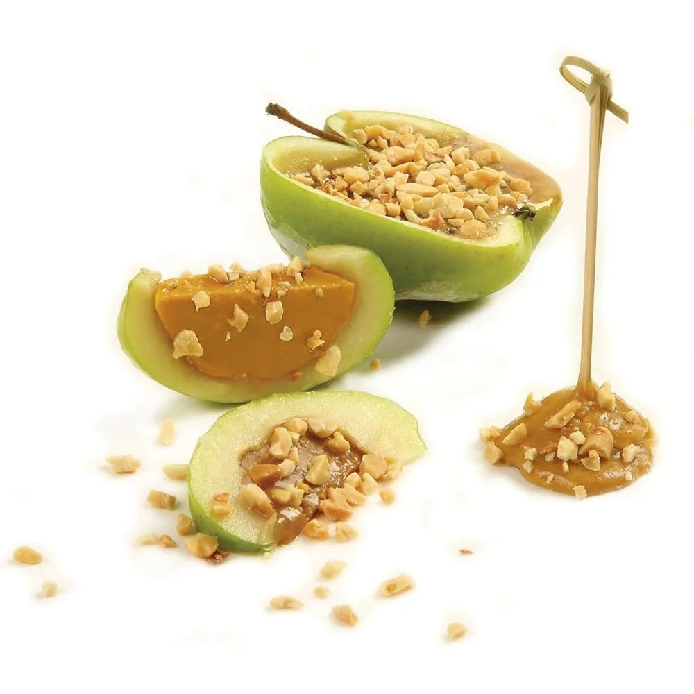 Nut Chopper Stainless Steel Blades Multipurpose Topping Chopper Nuts Cookies Ice Cream Desserts Easy to Use Hand Wash Only
