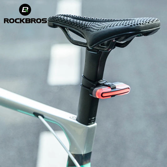 RockBros Smart Rear Bike Light TypeC IPX6 Brake Sensor