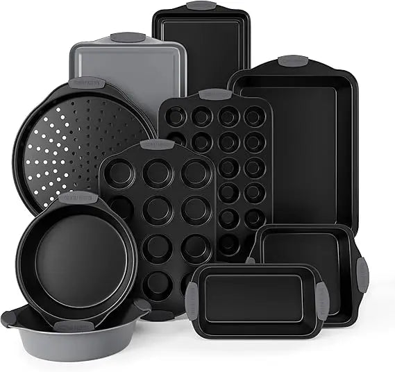 Nonstick Stackable Bakeware Set Heavy Duty Easy Release