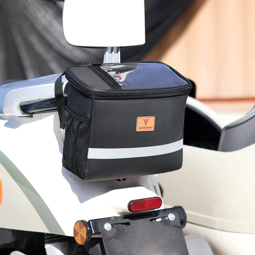 APWIKOGERH Front Bike Bag Waterproof Touch Screen Pouch