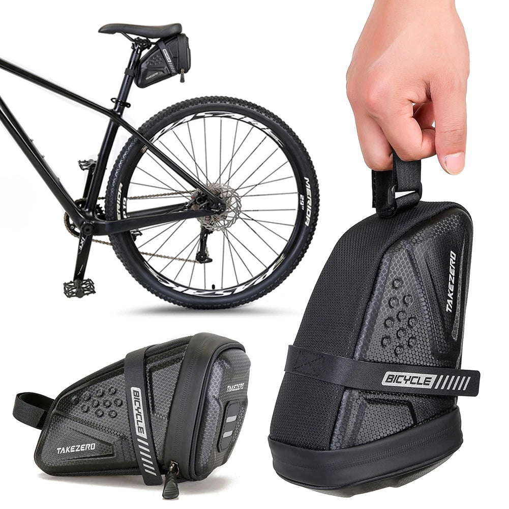Function EVA Hard Shell Bicycle Saddle Bag MTB Road Bike