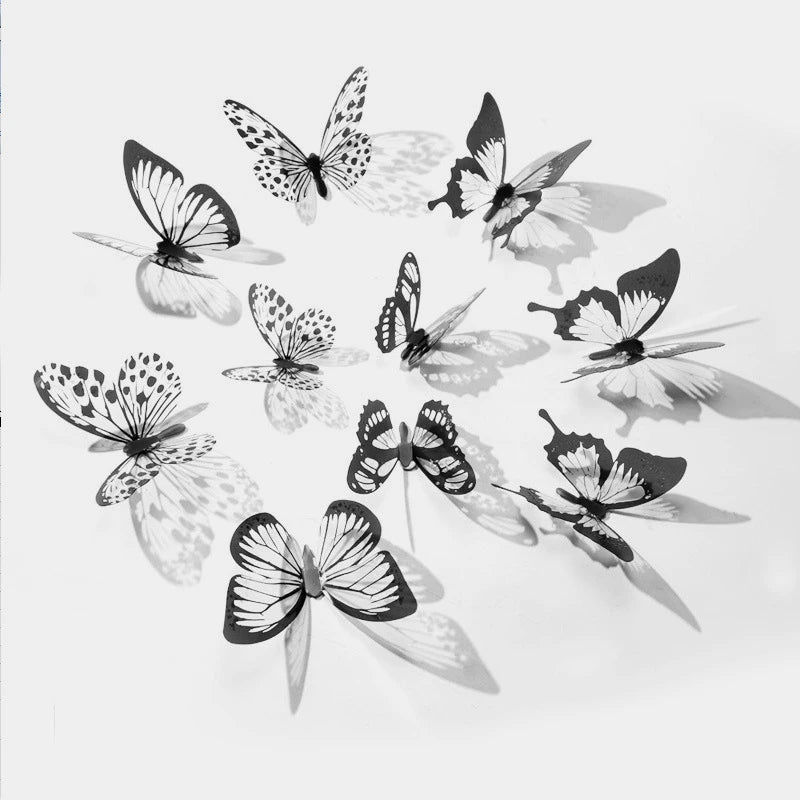 Zhejiang Butterfly Cake Decorations 6To18Pcs For Birthday