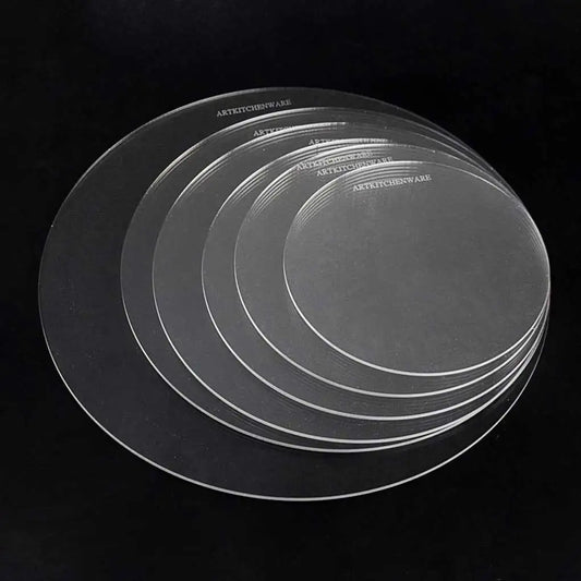 Cake Tools Acrylic Cake Disk Washable Transparent Stand