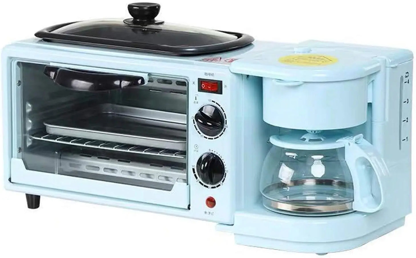 Iosn 3 In 1 Breakfast Maker Oven Toaster Egg Sandwich