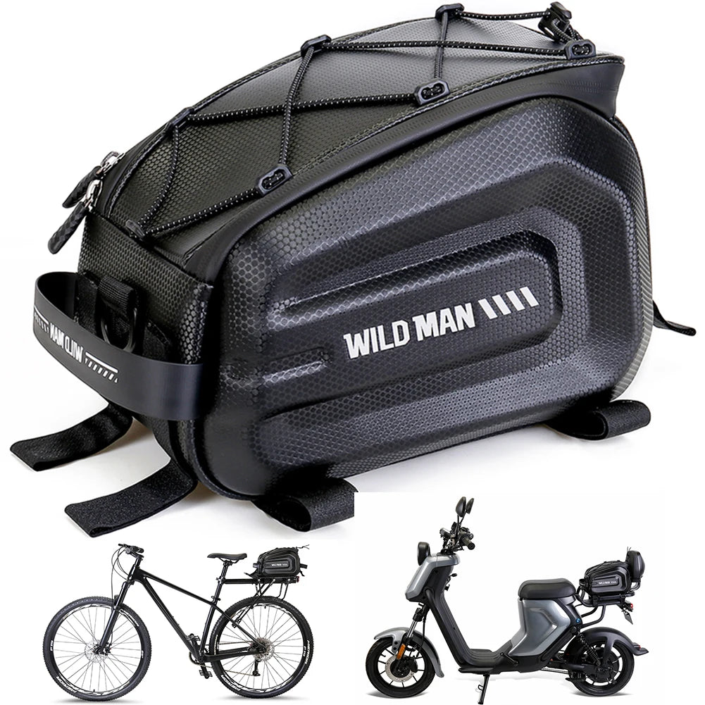 APWIKOGER EVA Rear Seat Bike Bag Multifunction Waterproof