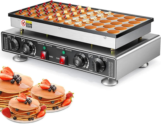 Iosn 110V Mini Pancake Baker 1800W 50 PCS Pancake Maker