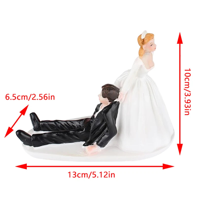 Zhejiang Hign Chemical Bride And Groom Wedding Cake Topper