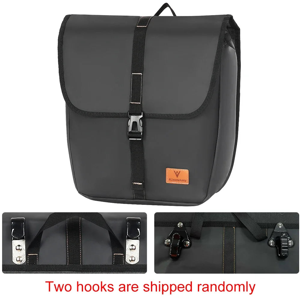 AZURAOKEY Bicycle Rear Seat Bag Waterproof Pannier