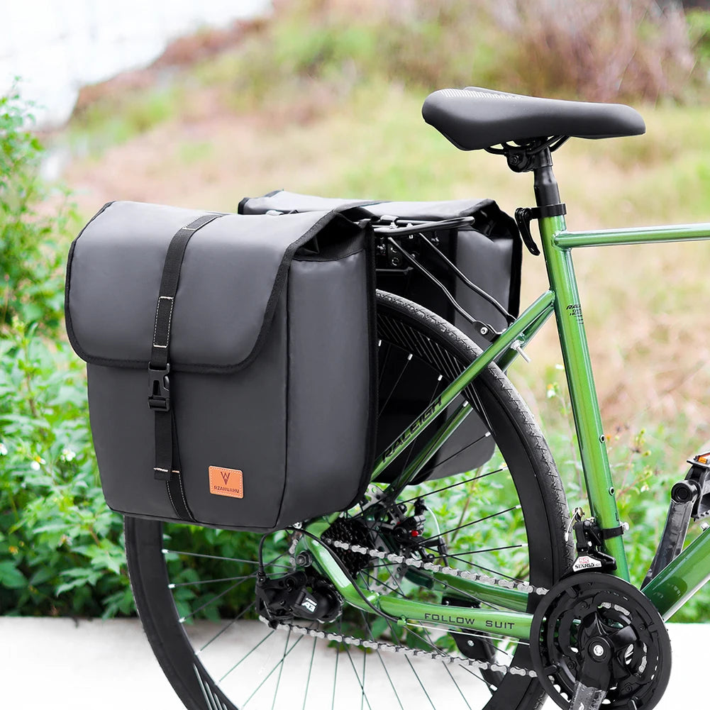 Function Bicycle Rear Seat Bag Large Capacity Pannier